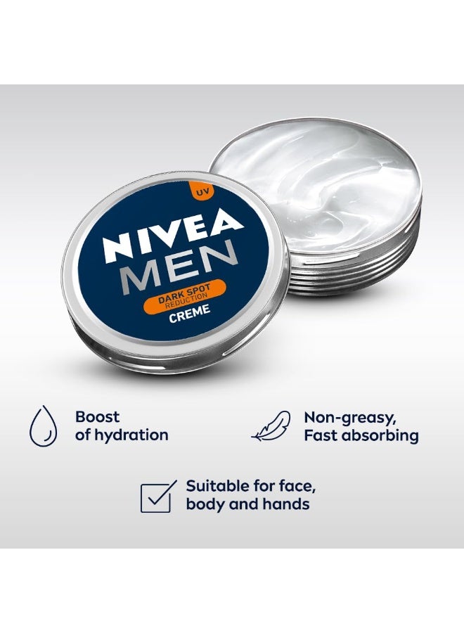 Nivea Men Creme, Dark Spot Reduction, Non Greasy Moisturizer, Cream With UV Protect, 30ml - Image 2